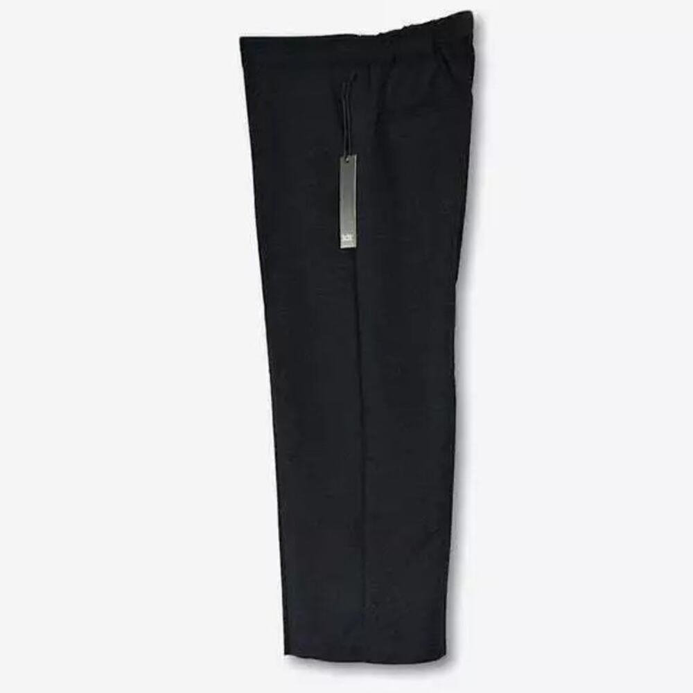 New Nicole Miller Women's High Rise Wide Leg Capri Career Pants - Picture 4 of 6